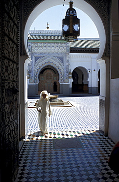 Morocco karouione mosque, fes.