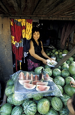 Cambodia sam samoun, 37, micro-credit borrower her weater melon, phnom. A project of the urban sector group, ngo.