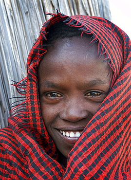 Watatulu tribal child, tanzania. Mwankale