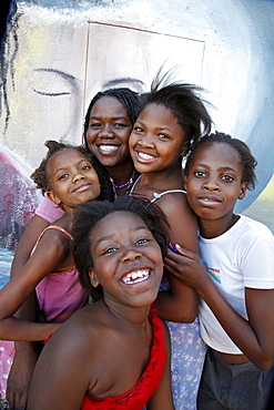 Namibia children, many of whom aids orphans positive themselves at bernard nordkamp (youth) center, katatura, a black township of windhoek, (dating from apartheid)