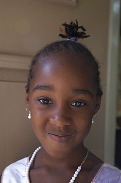 Jamaica. Girl of chester castle