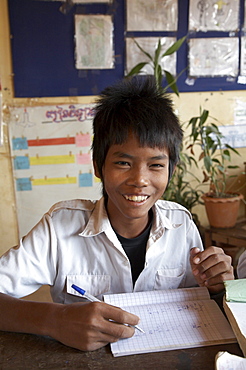 Cambodia sen sok primary school. anlon knang, a resettlement area outside phnom penh where poor people were moved when their inner city slum was developed