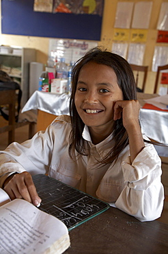 Cambodia sen sok primary school. anlon knang, a resettlement area outside phnom penh where poor people were moved when their inner city slum was developed