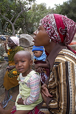 Tanzania meeting of a small christian community in the slum area of mabatini, mwanza