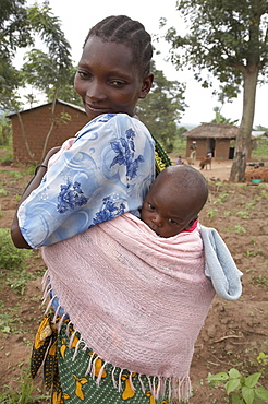 Tanzania mother and child, kalabezo