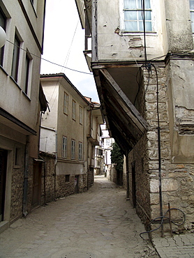 Macedonia (the former yugoslav republic of macedonia, fyrm) the town of ohrid on the shore of lake ohrid