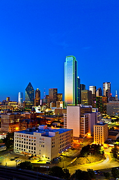 Skyline, Dallas, Texas, United States of America, North America