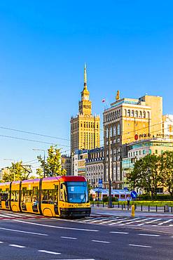 Palace of Culture and Science, City Centre, Warsaw, Poland, Europe