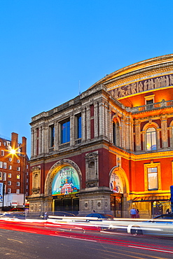 Royal Albert Hall at sunset in London, England, United Kingdom, Europe