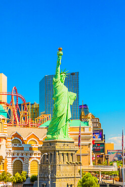 New York New York Hotel and Casino, Las Vegas, Nevada, United States of America, North America