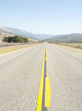 California 1 highway, the coast road, California, United States of America, North America