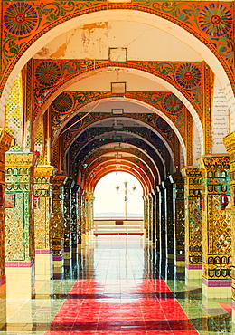 Sutaungpyei Pagoda, Mandalay Hill, Myanmar (Burma), Asia