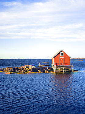 Fishing hut, Fogo Island, Newfoundland, Canada, North America