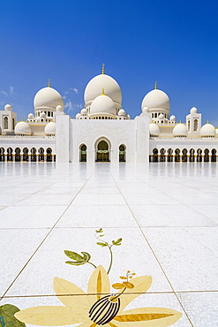 Sheikh Zayed Grand Mosque, Abu Dhabi, United Arab Emirates, Middle East