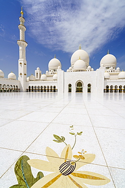 Sheikh Zayed Grand Mosque, Abu Dhabi, United Arab Emirates, Middle East