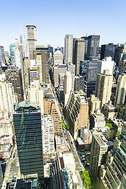 Manhattan canyons, New York City, United States of America, North America