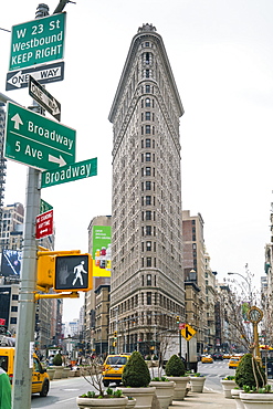 Flatiron Building, Madison Square, New York City, United States of America, North America