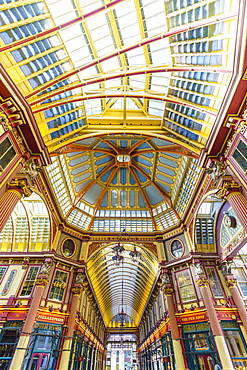 Leadenhall Market, City of London, London, England, United Kingdom, Europe