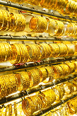 The Gold Souk, Al Ras, Deira, Dubai, United Arab Emirates, Middle East