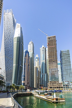 Dubai Marina, Dubai, United Arab Emirates, Middle East