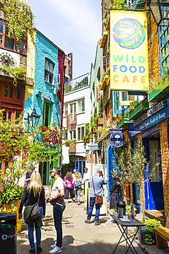 Neal's Yard, Covent Garden, London, England, United Kingdom, Europe