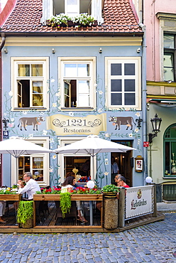 Restaurant 1221, Jauniela Street, Old Town, Riga, Latvia, Europe