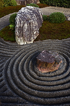 Taizo-in temple rock garden, Kyoto, Japan, Asia