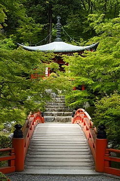 The Bentendo hall of Daigo-ji temple, UNESCO World Heritage Site, Kyoto, Japan, Asia