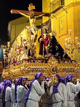 Antequera, known for traditional Semana Santa (Holy Week) processions leading up to Easter, Antequera, Andalucia, Spain, Europe