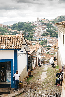 Ouro Preto, a former colonial mining town, UNESCO World Heritage Site, Minas Gerais, Brazil, South America