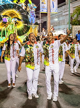 Carnival Parade in Rio de Janeiro, Brazil, South America