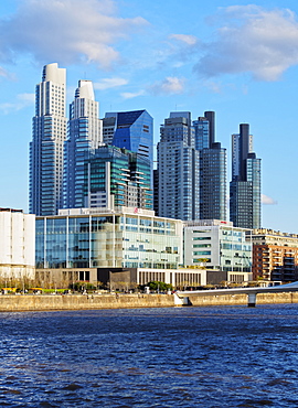 View of Puerto Madero, City of Buenos Aires, Buenos Aires Province, Argentina, South America