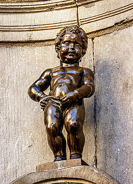 Manneken Pis, Brussels, Belgium, Europe