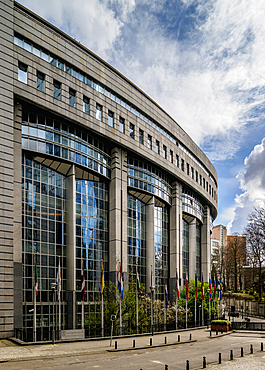 European Parliament Building, Brussels, Belgium, Europe