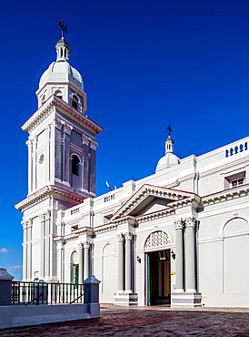 Nuestra Senora de la Asuncion Cathedral, Santiago de Cuba, Santiago de Cuba Province, Cuba, West Indies, Caribbean, Central America