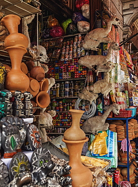 Witches Market, La Paz, Bolivia, South America