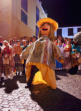 Baile de Magos, traditional street party, Icod de los Vinos, Tenerife Island, Canary Islands, Spain, Europe