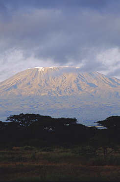 Mt. Kilimanjaro, Kibo Peak from Kenya side, Kenya, Africa