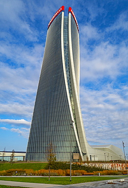 Citylife, Hadid tower, Milan, Lombardy, Italy, Europe