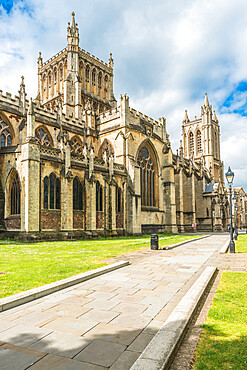 Bristol Cathedral in Bristol city centre, Avon, England, United Kingdom, Europe