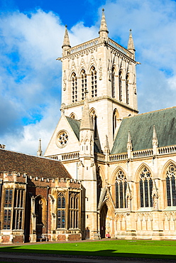 St. Johns College Chapel, Cambridge University, Cambridge, Cambridgeshire, England, United Kingdom, Europe