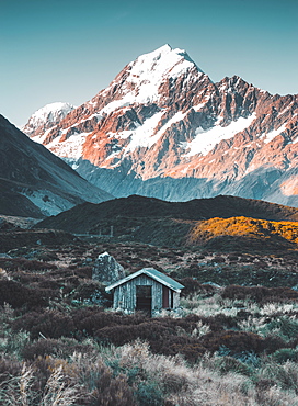 Hooker Valley Track, Mount Cook, Aoraki/Mount Cook National Park, UNESCO World Heritage Site, Southern Alps, South Island, New Zealand, Pacific