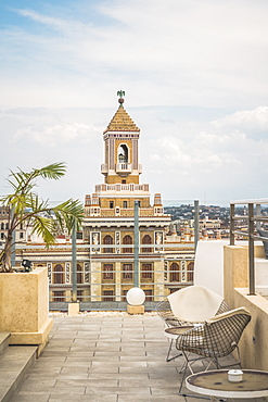 Bacardi building, La Habana (Havana), Cuba, West Indies, Caribbean, Central America