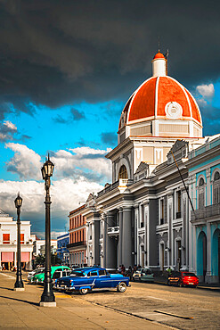 Parque Jose Marti, Palacio del Gobierno (Goverment House), Cienfuegos, UNESCO World Heritage Site, Cuba, West Indies, Caribbean, Central America