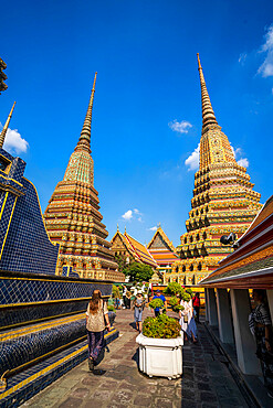 Wat Phra Chetuphon (Wat Pho) temple, Bangkok, Thailand, Southeast Asia, Asia