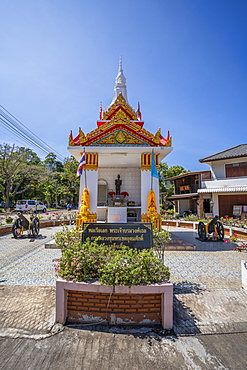 Historical landmark in Koh Lanta Old Town, Ko Lanta Island, Phang Nga Bay, Thailand, Southeast Asia, Asia