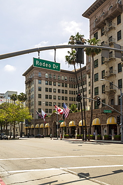 Rodeo Drive, Beverly Hills, Los Angeles, California, United States of America, North America