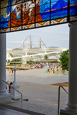 The Museum of Tomorrow at Maua Square, Rio de Janeiro, Brazil, South America