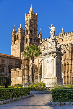 Palermo Cathedral, UNESCO World Heritage Site, Palermo, Sicily, Italy, Europe