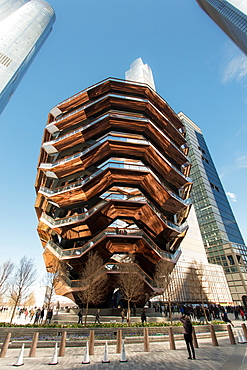 The Vessel (Hudson Yards Staircase), Hudson Yards Public Square, New York City, New York, United States of America, North America